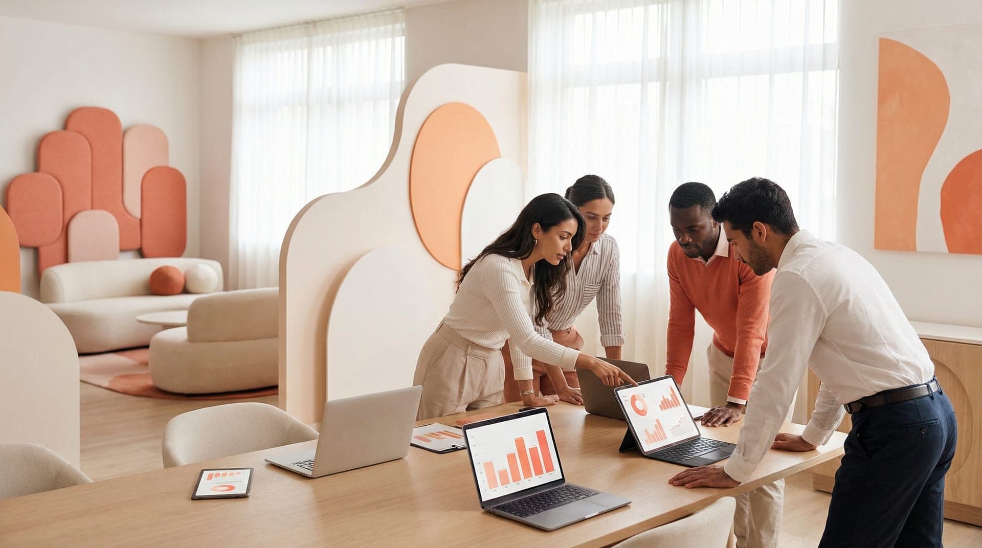 Equipe Case de Sucesso analisando resultados